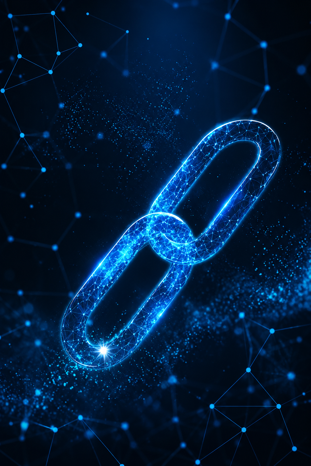 Ilustración de enlaces conectados para una estrategia de linkbuilding